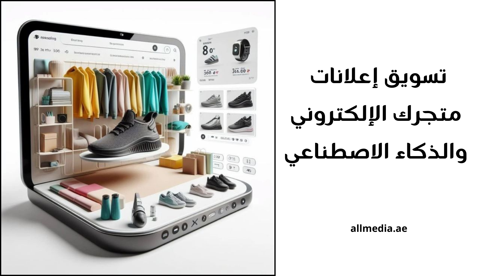 تسويق إعلانات متجر إلكتروني والذكاء الاصطناعي