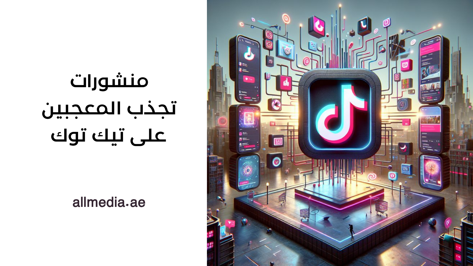 منشورات تجذب المعجبين على تيك توك